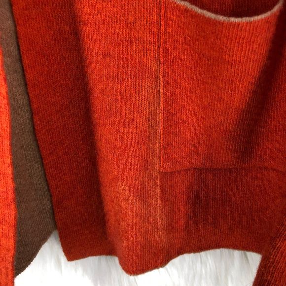 A•IDA Wool Hooded Cardigan w/2 Front Pockets, Neck Closure, Soft & Cozy SZ L - Picture 8 of 8